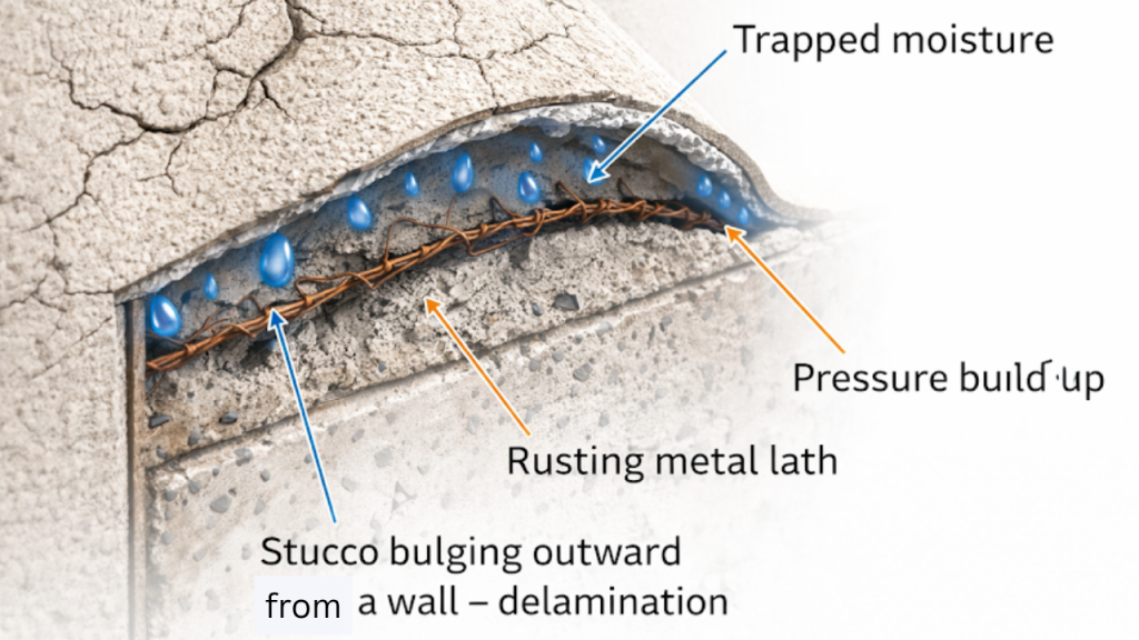 Bulging or Blistering