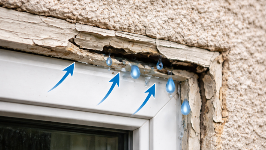 Missing Caulking Around Windows and Doors