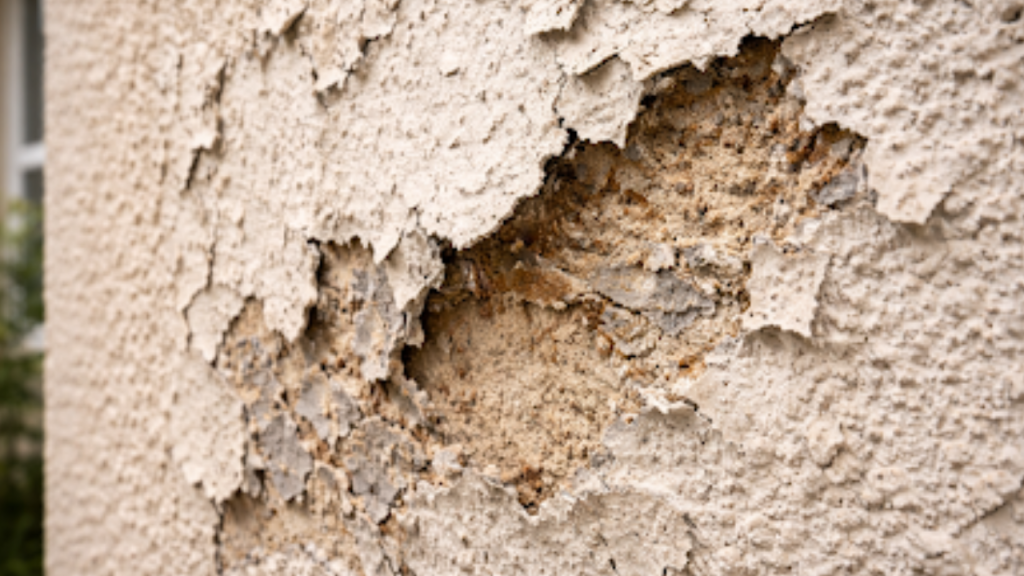 Crumbling or Chipping